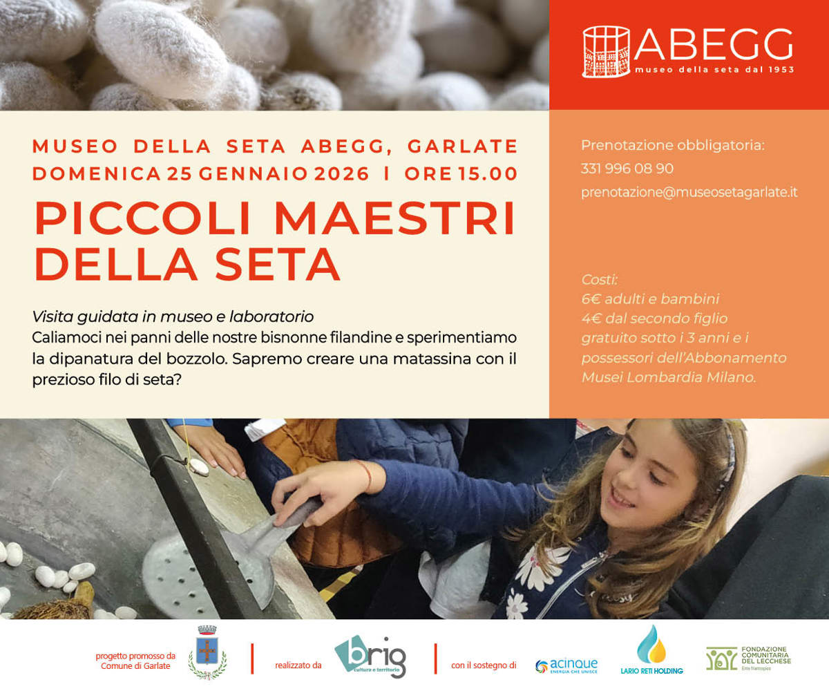 Piccoli maestri della seta 25gen26