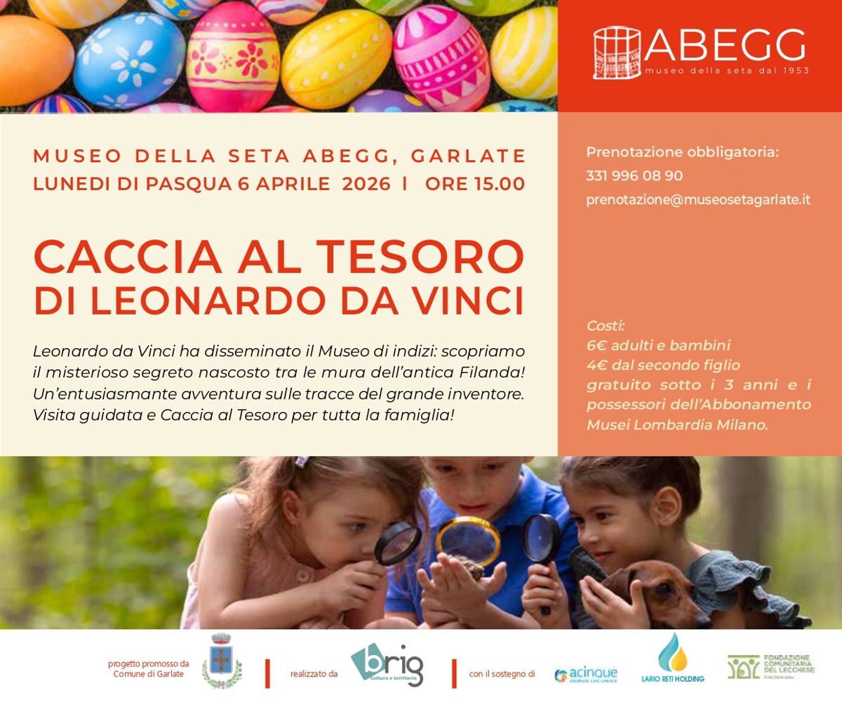 Pasquetta: Caccia al Tesoro di Leonardo da Vinci!